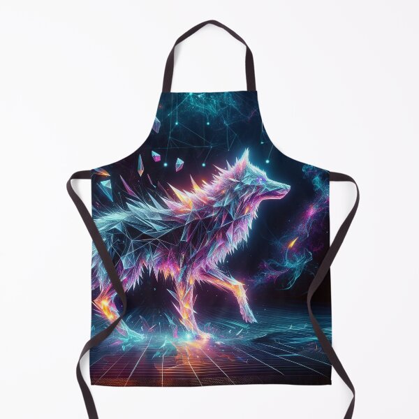 Item preview, Neon Timberwolf: Spirit of the Wilderness designed and sold by Nick Seidel.
