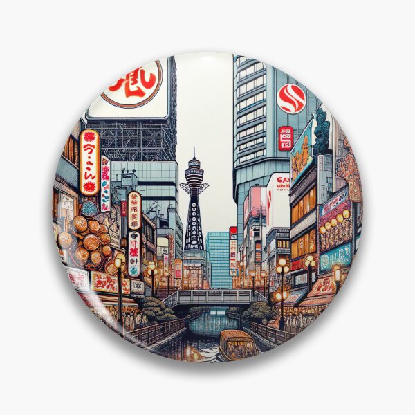 Item preview, Dotonbori Osaka designed and sold by unrealartwork.
