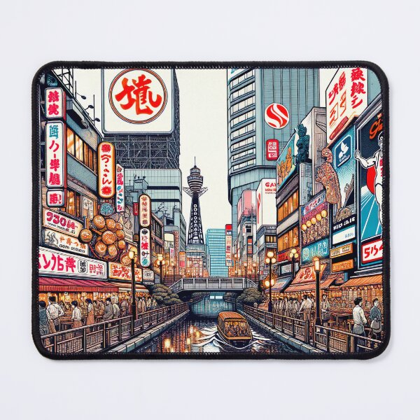 Item preview, Dotonbori Osaka designed and sold by unrealartwork.