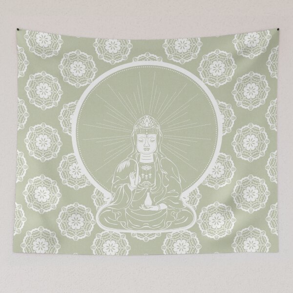 Item preview, Kuan Yin Sattva - Tea + Snow designed and sold by Irene Estelle.