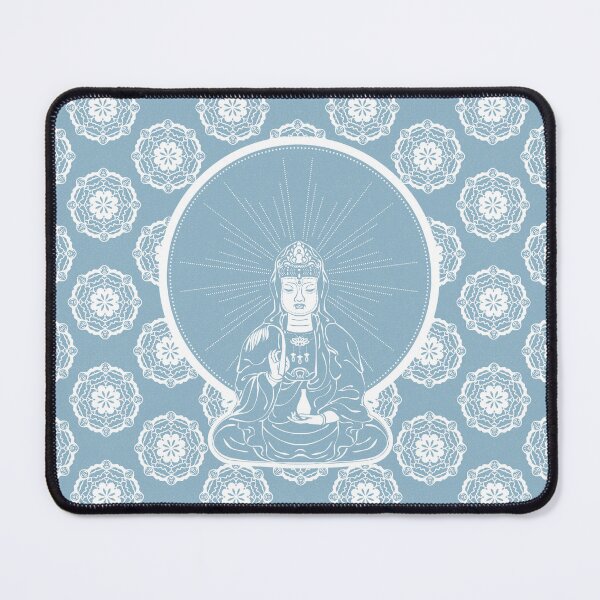 Item preview, Kuan Yin Sattva - Sky + Snow designed and sold by Irene Estelle.