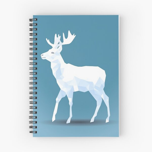 Artikelvorschau, Weiße Hirschillustration entworfen und verkauft von FireFXStudio.