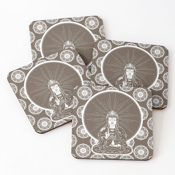 Item preview, Kuan Yin Sattva - Earth + Snow designed and sold by Irene Estelle.