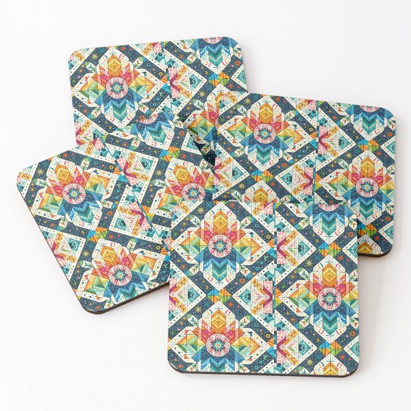 Item preview, Quilt block-rainbow designed and sold by EBeestinger.