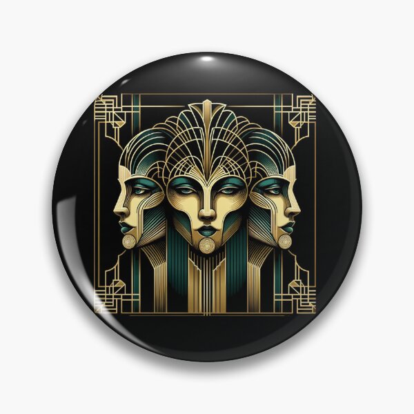 Artikelvorschau, Artdeco-Stil entworfen und verkauft von ChromaticBlend.