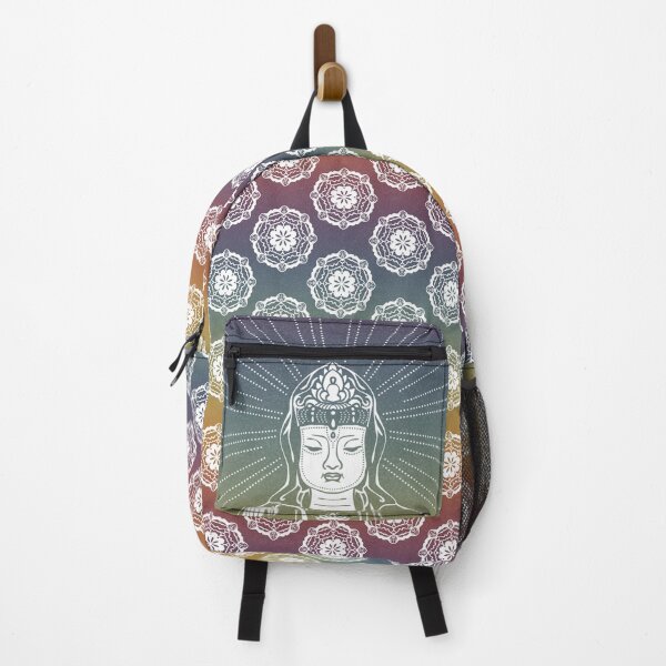 Item preview, Kuan Yin Sattva - Rainbow Sunset + Snow designed and sold by Irene Estelle.