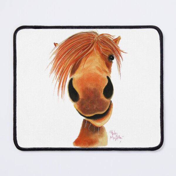 Item preview, HoRSe PRiNT ' GINGER NUT ' HAPPY HORSE BY SHiRLeY MacARTHuR designed and sold by Shirley MacArthur Art.