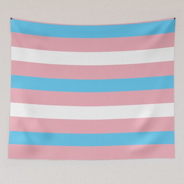 Item preview, LGBTQ+ Transgender Pride Flag designed and sold by Mothrrr.