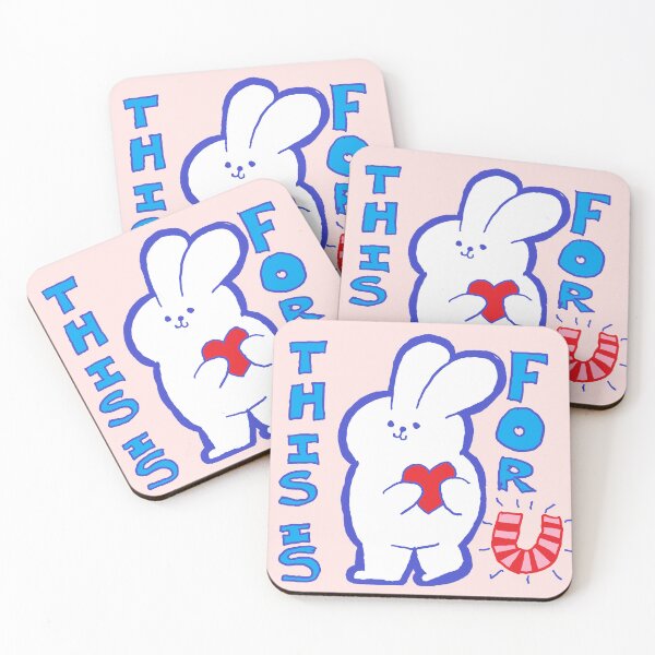 Item preview, this is for you, cute rabbit designed and sold by zzzozzo.