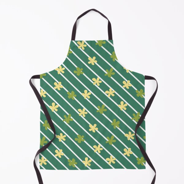 Item preview, Green and Yellow Diagonal Stripes 90s 2000s y2k Cute Flower Pattern designed and sold by blomastudios.