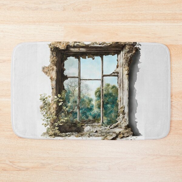 Item preview, An Old Window In An Abandoned House designed and sold by LanaGustavsson.
