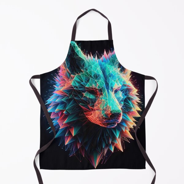 Item preview, Prismatic Predator: Wolf in Geometric Light designed and sold by Nick Seidel.