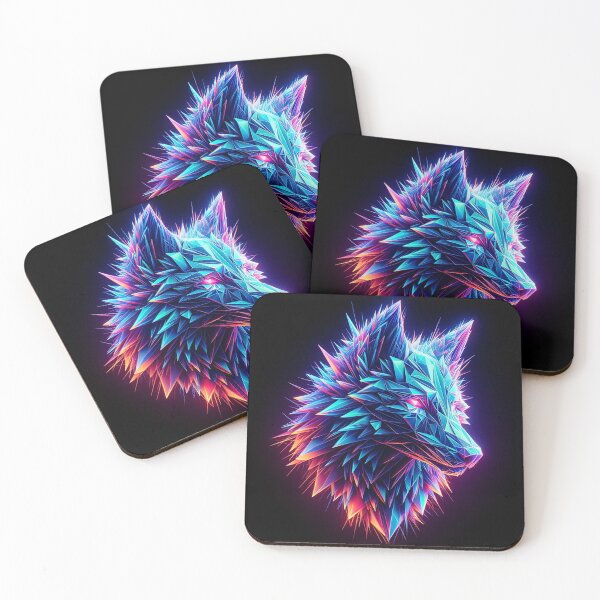 Item preview, Neon Shard Canis: Wolf of Light designed and sold by Nick Seidel.