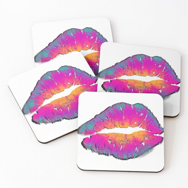 Item preview, Big colourful lips design designed and sold by LionessLove.