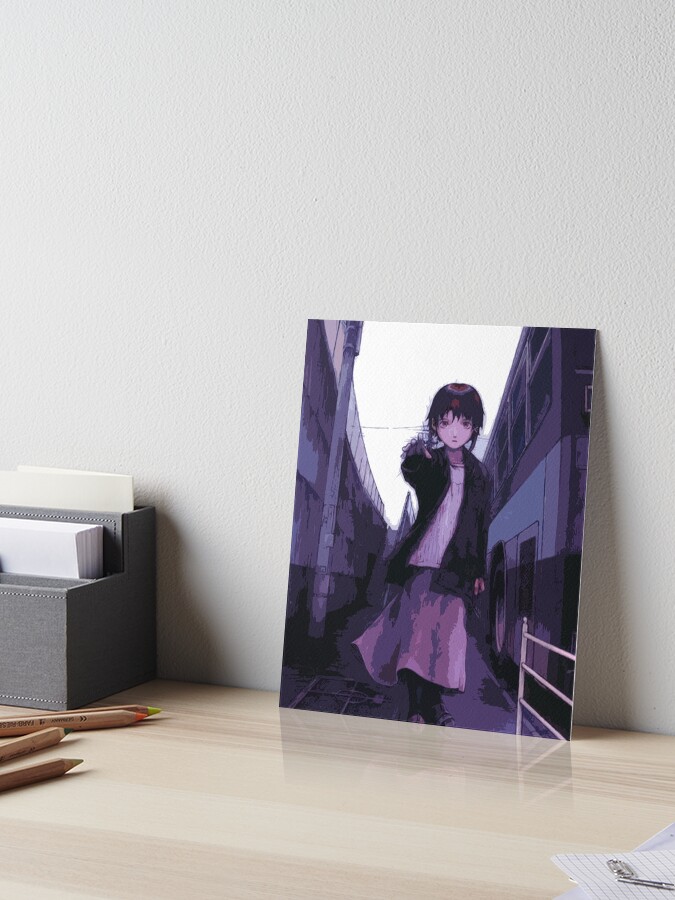 Lain Serial Experiments Lain | Art Board Print