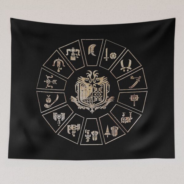 Item preview, MHW Weapon Wheel designed and sold by CCCDesign.