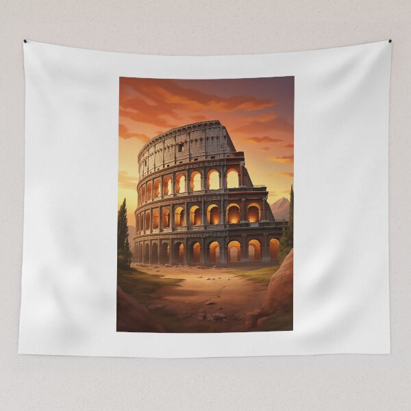 Item preview, Roman Twilight Bliss: Colosseum's Glow designed and sold by Anuchartl.