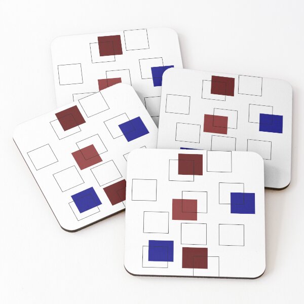 Item preview, Squares of Contrast designed and sold by AzureArchitect.