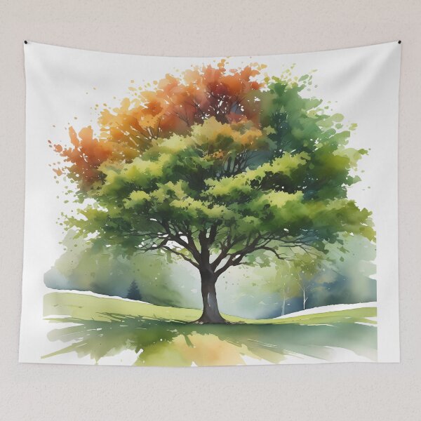 Item preview, Tree Silhouettes: The Elegance of Simplified Forms in Contemporary Digital Art designed and sold by Artedig.