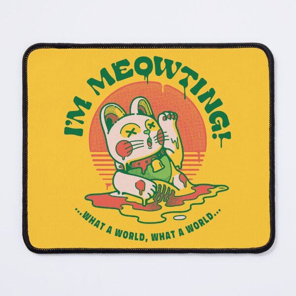 Item preview, I'm Meowting! designed and sold by raffaus.