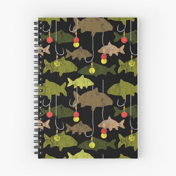 Item preview, Carp Fishing Fishes Pattern designed and sold by HotHibiscus.