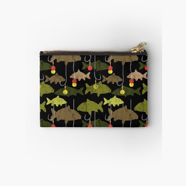 Item preview, Carp Fishing Fishes Pattern designed and sold by HotHibiscus.
