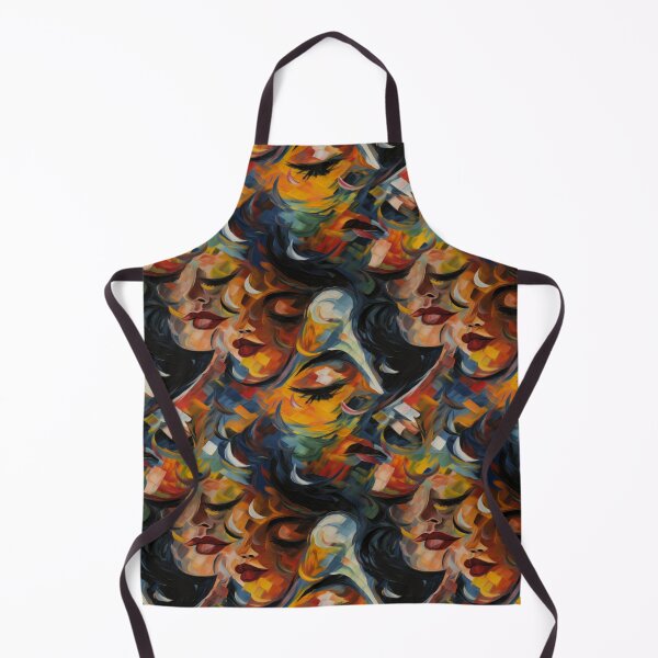 Item preview, Joyful Expressions: A Fusion of Colorful Faces and Abstract Wonder designed and sold by NeavesPhoto.