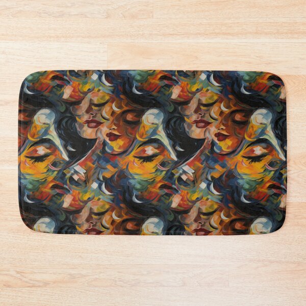 Item preview, Joyful Expressions: A Fusion of Colorful Faces and Abstract Wonder designed and sold by NeavesPhoto.