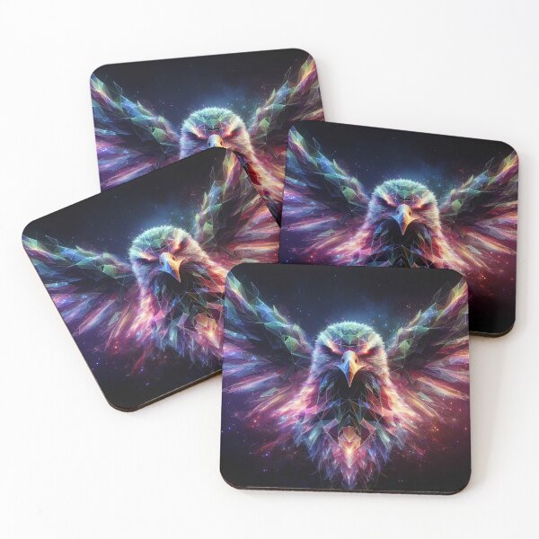 Item preview, Stellar Gaze: Abstract Eagle Mosaic designed and sold by Nick Seidel.