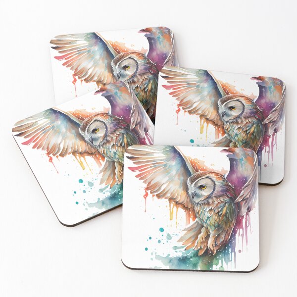 Item preview, The Rainbow Owl designed and sold by Dyan4.