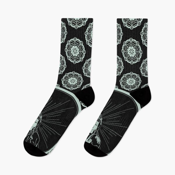 Item preview, Kuan Yin Sattva - Coal + Mint designed and sold by Irene Estelle.