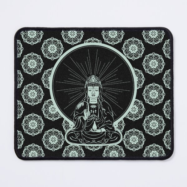 Item preview, Kuan Yin Sattva - Coal + Mint designed and sold by Irene Estelle.