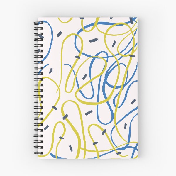 Item preview, Colourful squiggle lines pattern designed and sold by Giree07.
