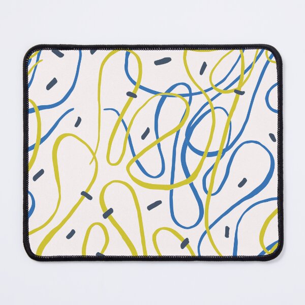 Item preview, Colourful squiggle lines pattern designed and sold by Giree07.