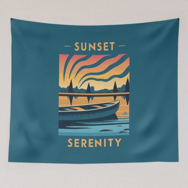 Item preview, Sunset Serenity designed and sold by Sketch-Shack.