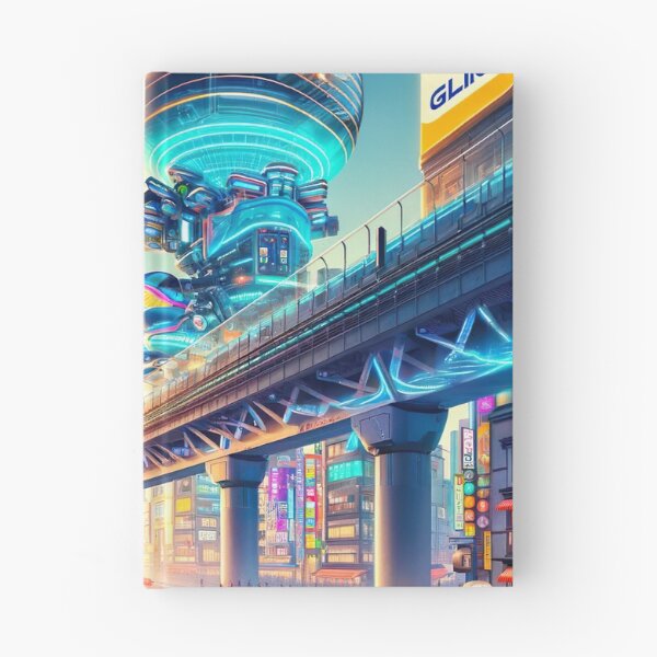 Item preview, Dotonbori Osaka Futuristic designed and sold by unrealartwork.