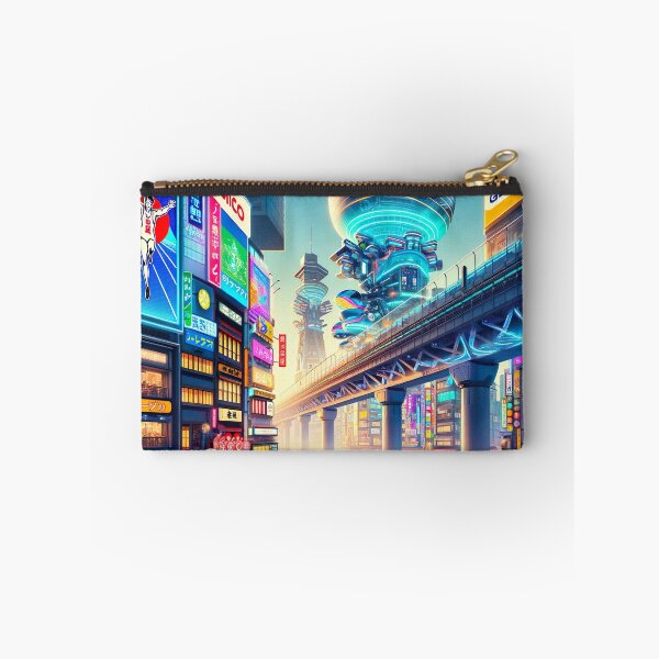 Item preview, Dotonbori Osaka Futuristic designed and sold by unrealartwork.