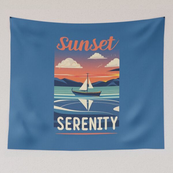 Item preview, Sunset Serenity designed and sold by Sketch-Shack.