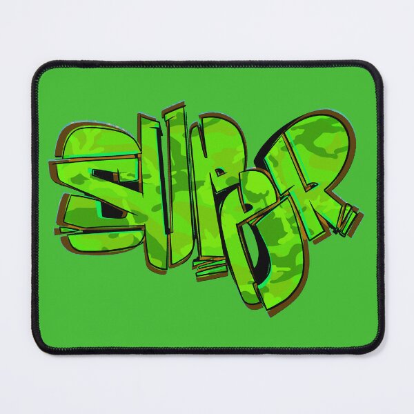 Item preview, Super green graffiti designed and sold by manuvila.