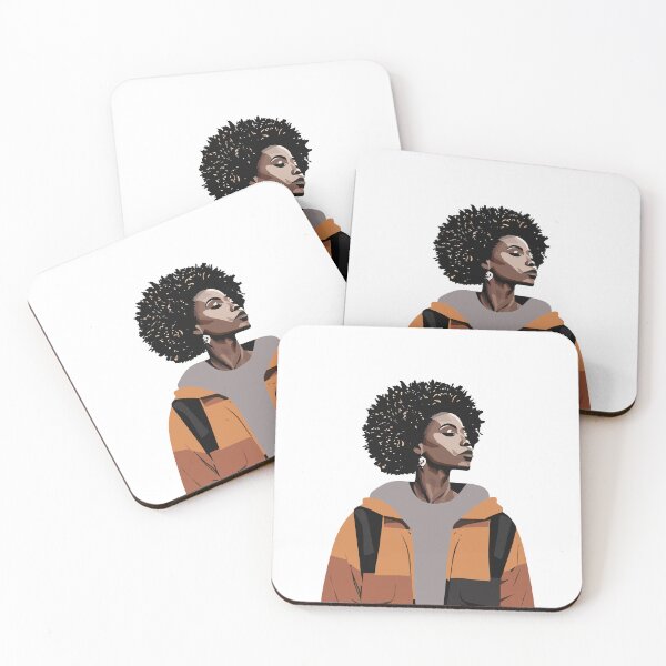 Item preview, Cool Abstract Woman With Afro  designed and sold by griceyvisuals.