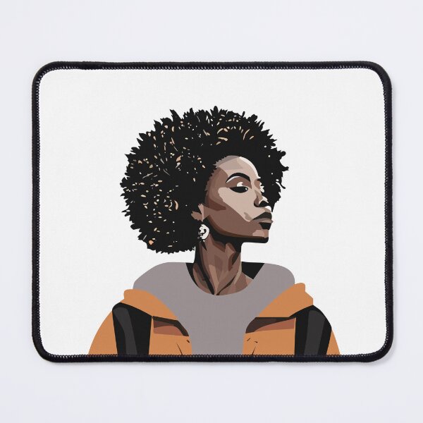 Item preview, Cool Abstract Woman With Afro  designed and sold by griceyvisuals.