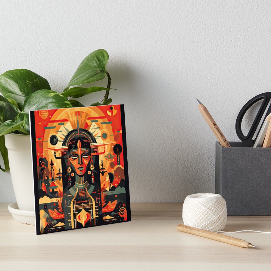 Item preview, Art Board Print designed and sold by BasajaunStudio.