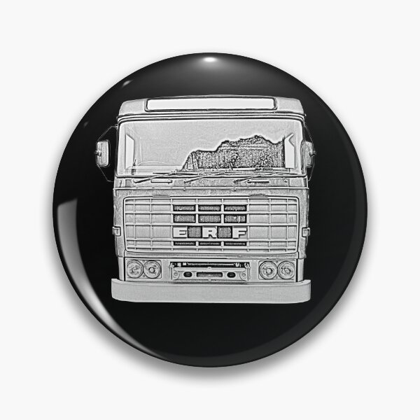 Item preview, Vintage 1970s ERF B Series lorry monochrome photo designed and sold by soitwouldseem.
