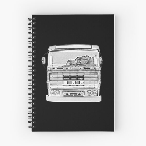 Item preview, Vintage 1970s ERF B Series lorry monochrome photo designed and sold by soitwouldseem.