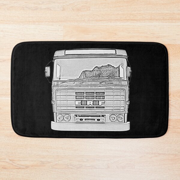 Item preview, Vintage 1970s ERF B Series lorry monochrome photo designed and sold by soitwouldseem.