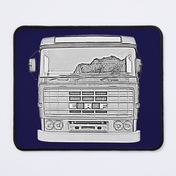 Item preview, Vintage 1970s ERF B Series lorry monochrome photo designed and sold by soitwouldseem.