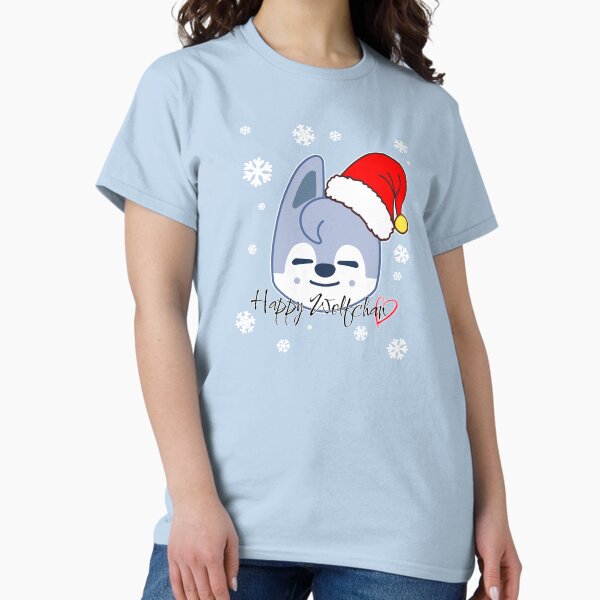 StrayKids Tシャツ ウルフチャン Stray Kids [Bang Chan] Wolf Chan EVIL SKZOO T-SHIRT dominATE