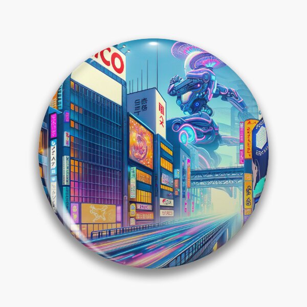 Item preview, Osaka Futuristic Dotonbori designed and sold by unrealartwork.