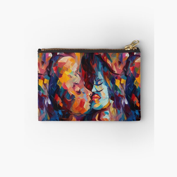 Item preview, Love's Kiss: A Vibrant Portrait of Joyful Connection designed and sold by NeavesPhoto.