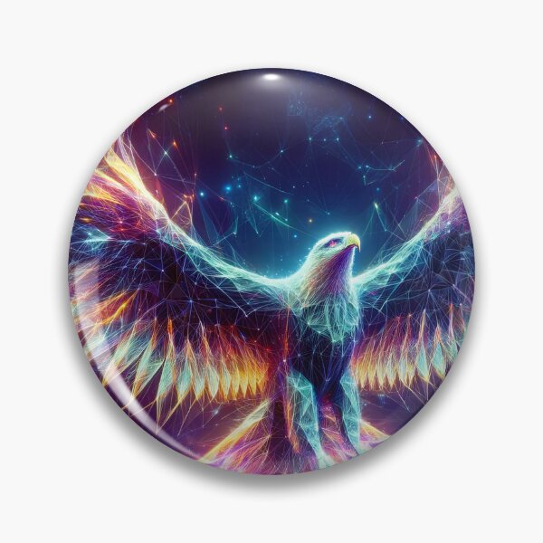 Item preview, Galactic Gleam: Luminous Eagle Spread designed and sold by Nick Seidel.